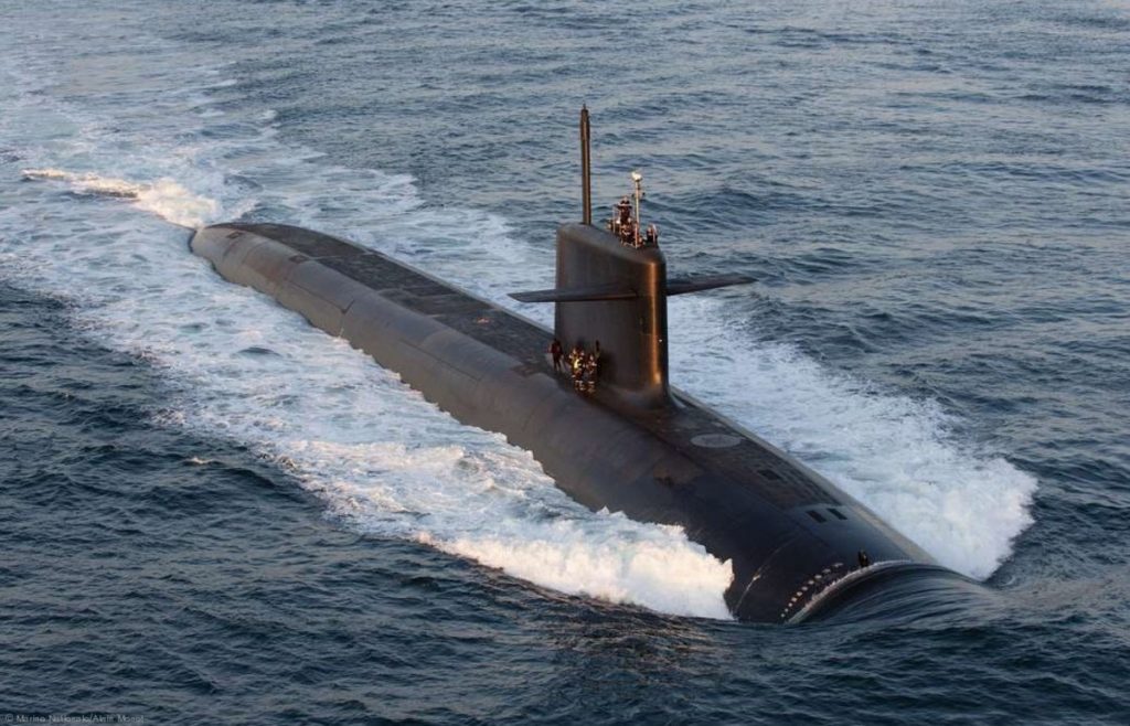 sottomarino SSBN Le Triomphant (USS Connecticut article)