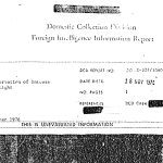 UFO file CIA “Aerial Observation of intence source of lights”