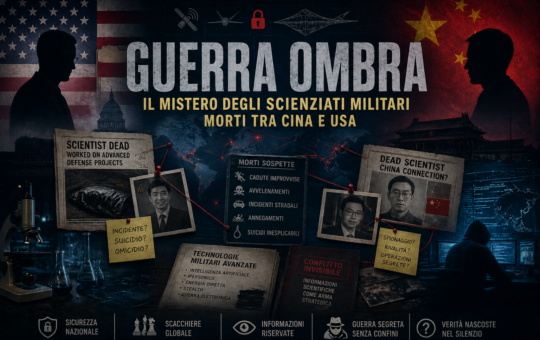 Guerra Ombra: il mistero degli scienziati militari morti tra Cina e USA